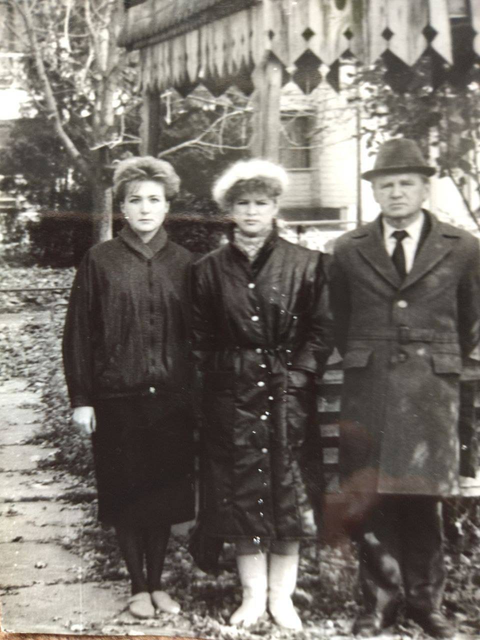 Марченко Владимир Дмитриевич с дочерью Марченко Ольгой